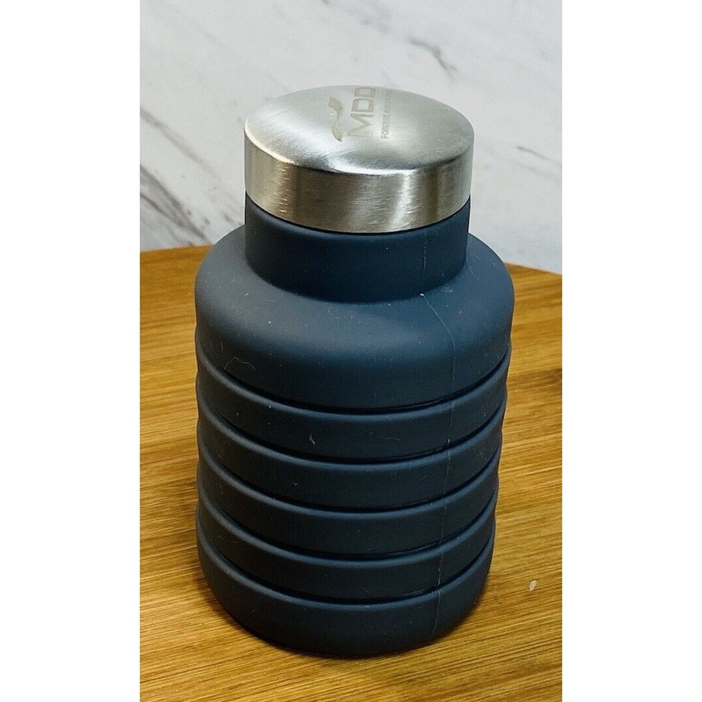 collapsable water bottle 17oz. silicone